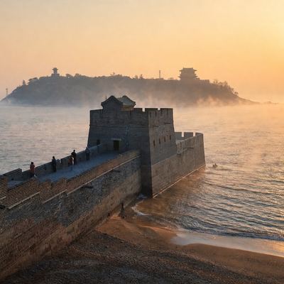 山海关景区通票(老龙头+天下第一关+钟鼓楼+闯关东文化体验园+古城观光车)